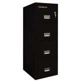 2 Hr Fireproof Key Lock 4 Drawer Letter File Safe