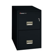 1 Hr Fireproof Key Lock 2 Drawer Letter File Safe