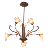 Bloom 6 Light Chandelier