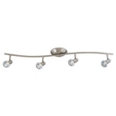 Agron 4 Light Linear Semi Flush Mount