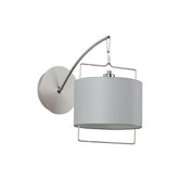 ShPassion  Wall Sconce in Satin Nickel/Polished Chrome