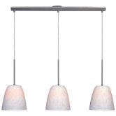 Slate 3 Light Kitchen Island Pendant