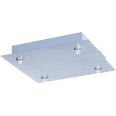 Minx  Canopy in Satin Nickel