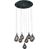 Larmes 9 Light Pendant