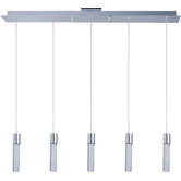 Fizz II 5 Light Linear Pendant