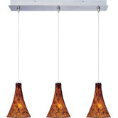Minx 3 Light Linear Pendant