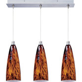 Minx 3 Light Linear Pendant