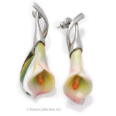 Calla Lily Flower Earrings