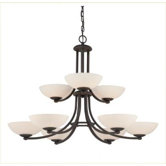 Rainier 9 Light Chandelier