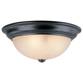 Fireside 1 Light Flush Mount