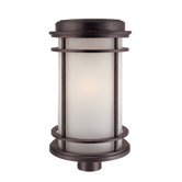La Mirage 20.5" Outdoor Post Lantern