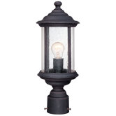 Walnut Grove  Outdoor Post Light in Rustique