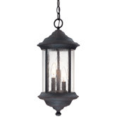 Walnut Grove  Outdoor Hanging Lantern in Rustique
