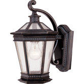 Vintage 13.25" Outdoor Wall Lantern in Winchester