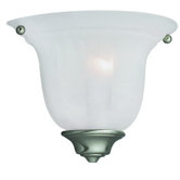 Olympia Small  Sconce in Satin Nickel