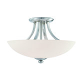 Rainier 3 Light Semi Flush Mount