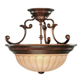 Richland 3 Light Semi-Flush Mount