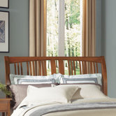 Cherry Garden Slat Headboard