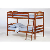 Zest Sesame Twin over Twin Bunk Bed