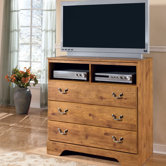 Atlee 3 Drawer Media Chest