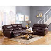 Tim Leather Reclining Living Room Collection