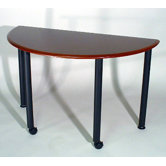 Encounter: 48" x 24" Half Round Meeting/Training Table