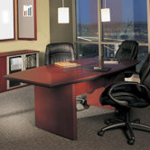 8' Corsica Boat-Shaped Conference Table