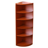 Aberdeen 5-Shelf Quarter Round Bookcase