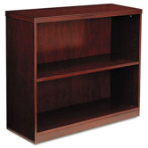 Luminary Series Veneer 2-Shelf Bookcase