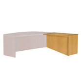 Luminary 29" H X 48" W Right Desk Return