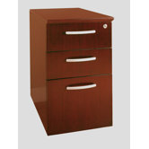Napoli Pedestal File, 15-1/4W X24D X 27-1/2H, Sierra Cherry
