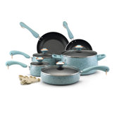 Porcelain Nonstick Aluminum 15-Piece Cookware Set