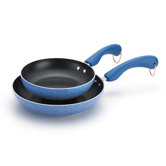 Signature Porcelain 2-Piece Non-stick Skillet Set