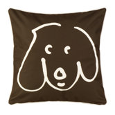 Doodle Dog Twig Pillow