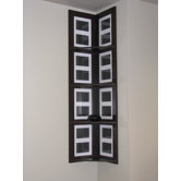 Four Tier Hanging Corner Shelf Picture Frame
