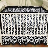 Zebra Baby Play Blanket in Black