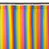 Colorful Rainbow Print Shower Curtain