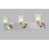 Three Vanity Light in Chrome
