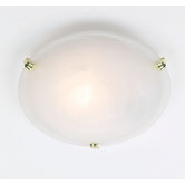 White Flush Mount