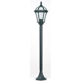 Classic Post Lantern in Matt Black