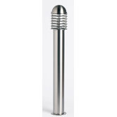 One Light Large Bollard in Stainless Steel