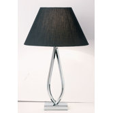 One Light Modern Table Lamp in Chrome