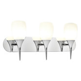 Three Light Wall Bracket in Polished Chrome
