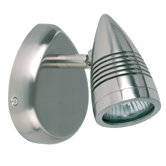 Wall Spot Light in Satin Chrome