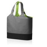 Cool Bag in Grey / Lime