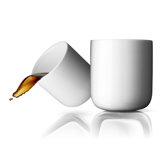 Thermo Cup in White (Set of 2)
