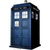 The Tardis Cardboard Stand-Up