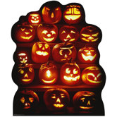 Pumpkin Group Cardboard Stand-Up