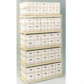 Rivet Wedge-Lock Archive Unit with 4 Tiers: Adder Unit