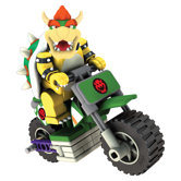 Nintendo Bowser and Standard Bike Building Set